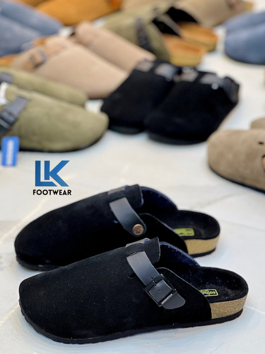 Birkenstock Boston Black Colour