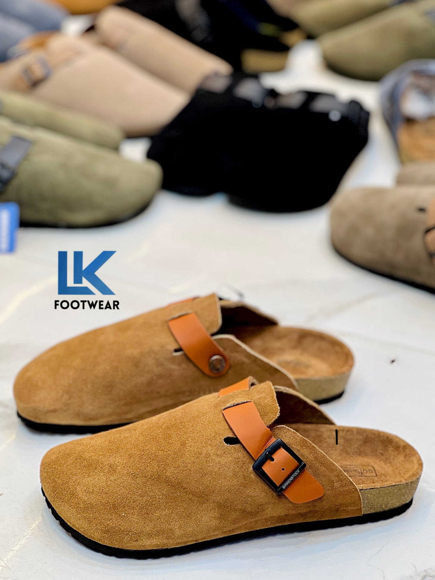 Birkenstock Boston Tan Colour